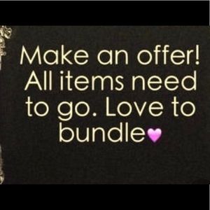 Make a reasonable offer!! Bundle, Bundle Bundle!!